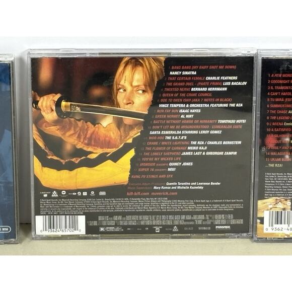 Quentin Tarantino Soundtrack Bundle – Kill Bill Death Proof Pulp Fiction (Lot) - Picture 12 of 16